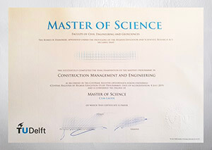 Obtain a TUDelft diploma online