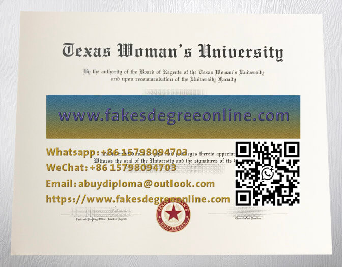 Obtain Texas Woman's University diploma online